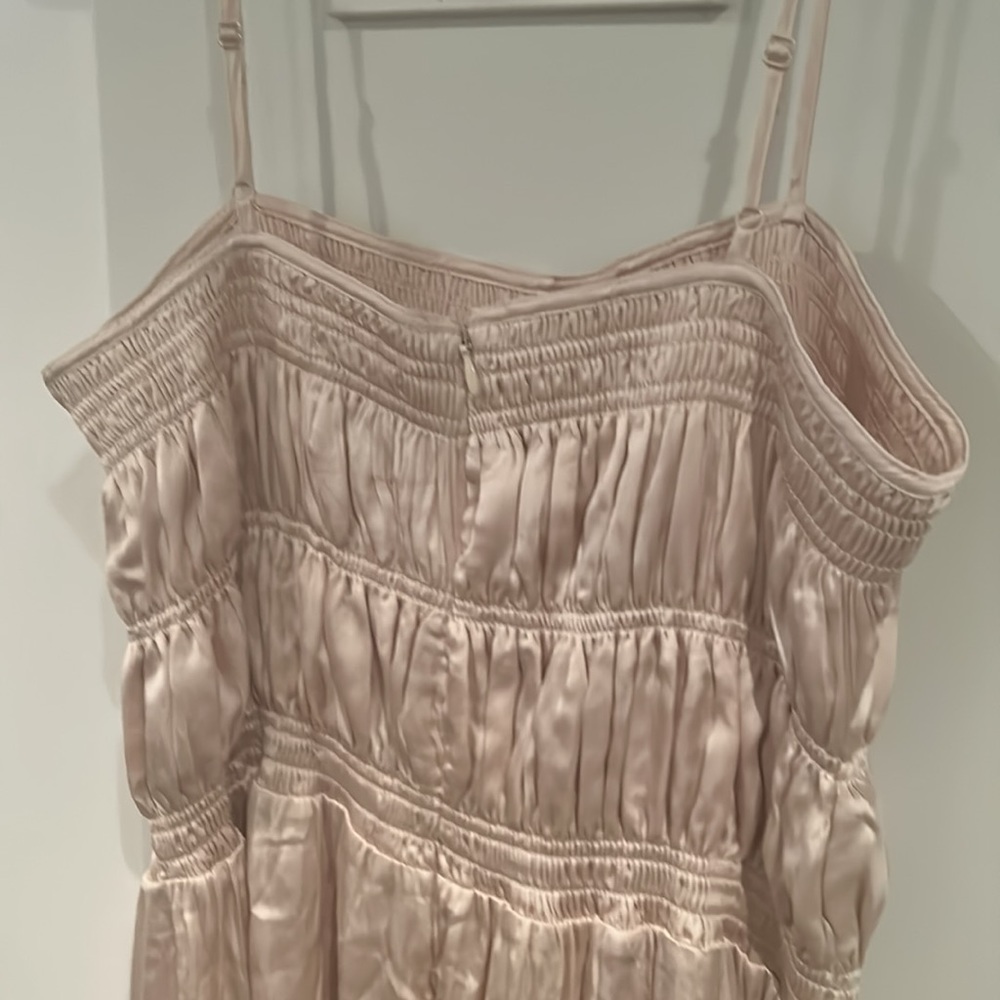 Woman’s size medium silk sleeveless dress - Picture 3 of 5